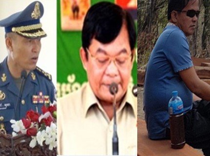 ឧកញ៉ា សាន ចយ សម្រុកដឹក ឈើចេញពី ឃ្លាំងពីរកន្លែង នៅឃុំខ្សឹម ទៅស្រុកយួន