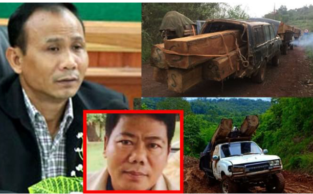 មេឈ្មួញឈើ ឈ្មោះម៉ាប់ សម្រុកដឹកទៅ ស្រុកយួនតាម ច្រកដាក់ដាំ ដោយមានការ ឃុបឃិតពី អភិបាល ខេត្តមណ្ឌលគិរី
